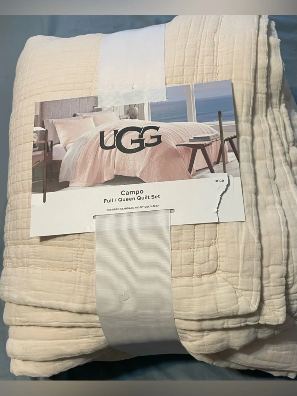 UGG Campo Quilt & Pillow Sham Set NEW